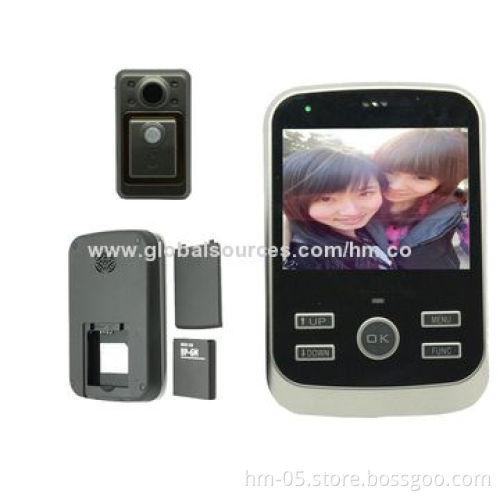 wired Door Phone System with Nonpolarity Connection, Intercom and Broadcast between Indoor Phones